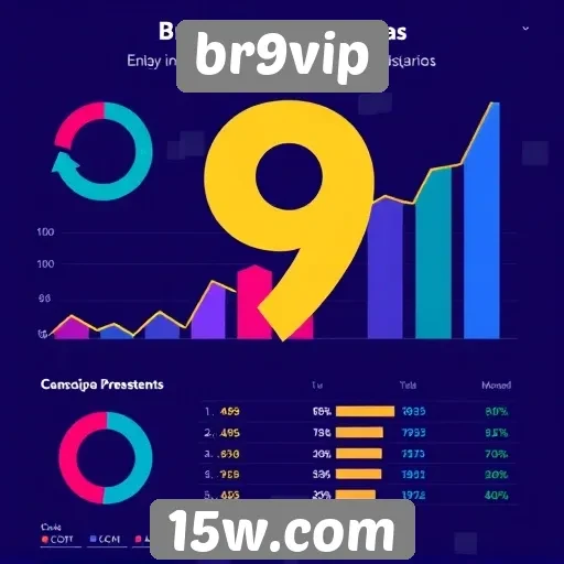 Estatísticas de acesso e engajamento no br9vip