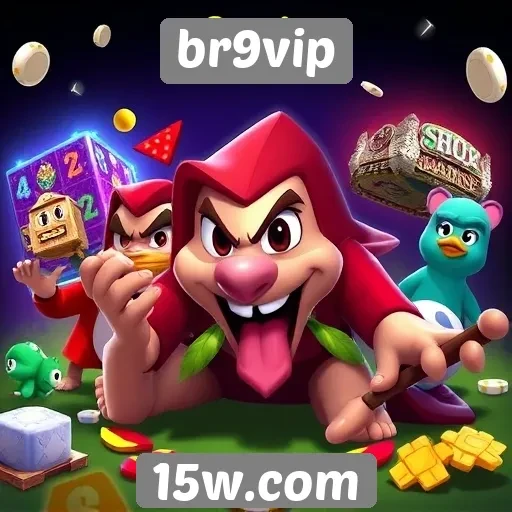 Avaliação do catálogo de jogos disponíveis no br9vip